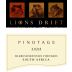 Silkbush Winery Lions Drift Pinotage 2008 Front Label