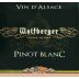 Wolfberger Pinot Blanc 2011 Front Label