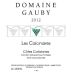 Domaine Gauby Calcinaires 2012 Front Label
