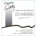 Dom. Cady Coteaux du Layon Saint-Aubin Les Varennes 2014 Front Label