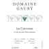 Domaine Gauby Calcinaires 2010 Front Label