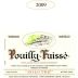 Domaine Auvigue Pouilly-Fuisse Solutre 2009 Front Label