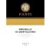 Fanti Brunello di Montalcino 2007 Front Label