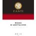 Fanti Rosso di Montalcino 2013 Front Label