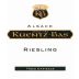Kuentz-Bas Trois Chateaux Riesling 2011 Front Label