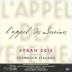 Francois Villard L'Appel des Sereines Syrah 2012 Front Label
