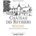 Henry Fessy Chateau des Reyssiers Regnie 2012 Front Label
