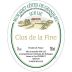 Herbauges Muscadet Cotes de Grandlieu Clos De La Fine 2013 Front Label