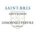 Simonnet-Febvre Saint-Bris de Sauvignon Blanc 2014 Front Label