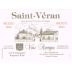 Domaine Auvigue Saint-Veran 2014 Front Label