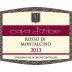 Cava d'Onice Rosso di Montalcino 2013 Front Label