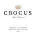 Crocus Malbec de Cahors 2012 Front Label