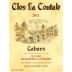 Clos La Coutale Cahors 2011 Front Label