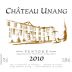 Chateau Unang Cotes du Ventoux 2010 Front Label
