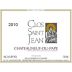 Clos Saint Jean Chateauneuf-du-Pape 2010 Front Label