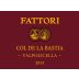 Societa Agricola Fattori Valpolicella Col de la Bastia 2015 Front Label