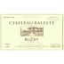 Buzet Chateau Baleste 2009 Front Label