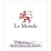 Le Monde Refosco dal Peduncolo Rosso 2013 Front Label