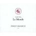 Le Monde Pinot Bianco 2014 Front Label