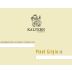 Kellerei Kaltern Caldaro Pinot Grigio 2013 Front Label