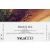 Saracco Prasue Chardonnay 2014 Front Label