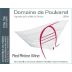 Domaine de Poulvalrel Costieres de Nimes Rouge 2014 Front Label