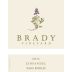 Brady Vineyard Zinfandel 2012 Front Label
