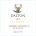 Dalton Reserve Cabernet Sauvignon (OU Kosher) 2013 Front Label
