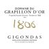 Domaine du Grapillon d'Or Gigondas 2012 Front Label
