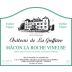 Chateau de La Greffiere Vieilles Vignes Macon La Roche Vineuse 2013 Front Label