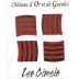 Chateau d'Or et de Gueules Costieres de Nimes Les Cimels Rouge 2013 Front Label