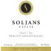 Soljans Estate Winery Merlot Cabernet Malbec 2014 Front Label