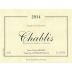 Jean-Claude Bessin Chablis 2014 Front Label