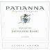 Patianna Sauvignon Blanc 2007 Front Label