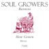 Soul Growers Slow Grown Shiraz 2010 Front Label