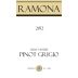 Ramona Singer Pinot Grigio 2012 Front Label