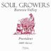 Soul Growers Provident Shiraz 2009 Front Label