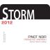 Storm Wines Presqu'ile Vineyard Pinot Noir 2012 Front Label