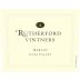 Rutherford Vintners Merlot 2012 Front Label