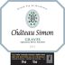 Chateau Simon 2013 Front Label