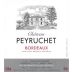 Chateau Peyruchet 2014 Front Label