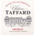Chateau Taffard de Blaignan 2010 Front Label
