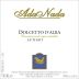 Ada Nada Dolcetto d'Alba 2011 Front Label