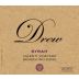 Drew Mendocino Ridge Valenti Vineyard Syrah 2011 Front Label