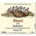 Vietti Barolo Brunate 1996 Front Label