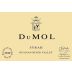 DuMOL Russian River Valley Syrah 2010 Front Label