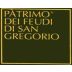 Feudi di San Gregorio Patrimo 2001 Front Label