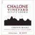 Chalone Chenin Blanc 2012 Front Label