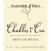 Garnier et Fils Mont de Milieu Premier Cru Chablis 2012 Front Label