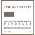 Springfontein Wine Estate Terroir Selection Pinotage 2008 Front Label